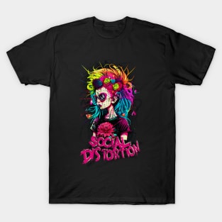 Punk Girl - Social Distortion Vintage T-Shirt